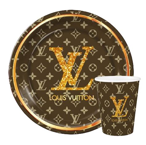 louis vuitton birthday party supplies